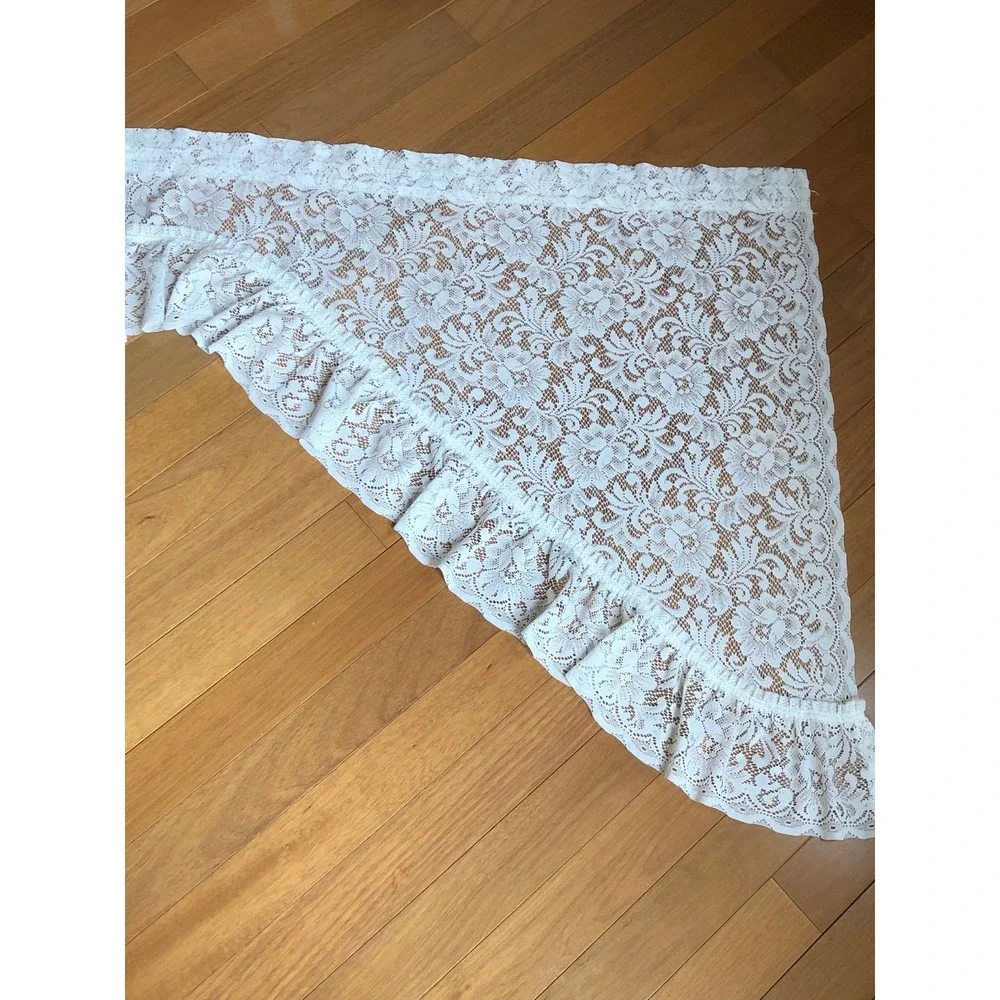 Vintage Lace Window Curtain Set 75